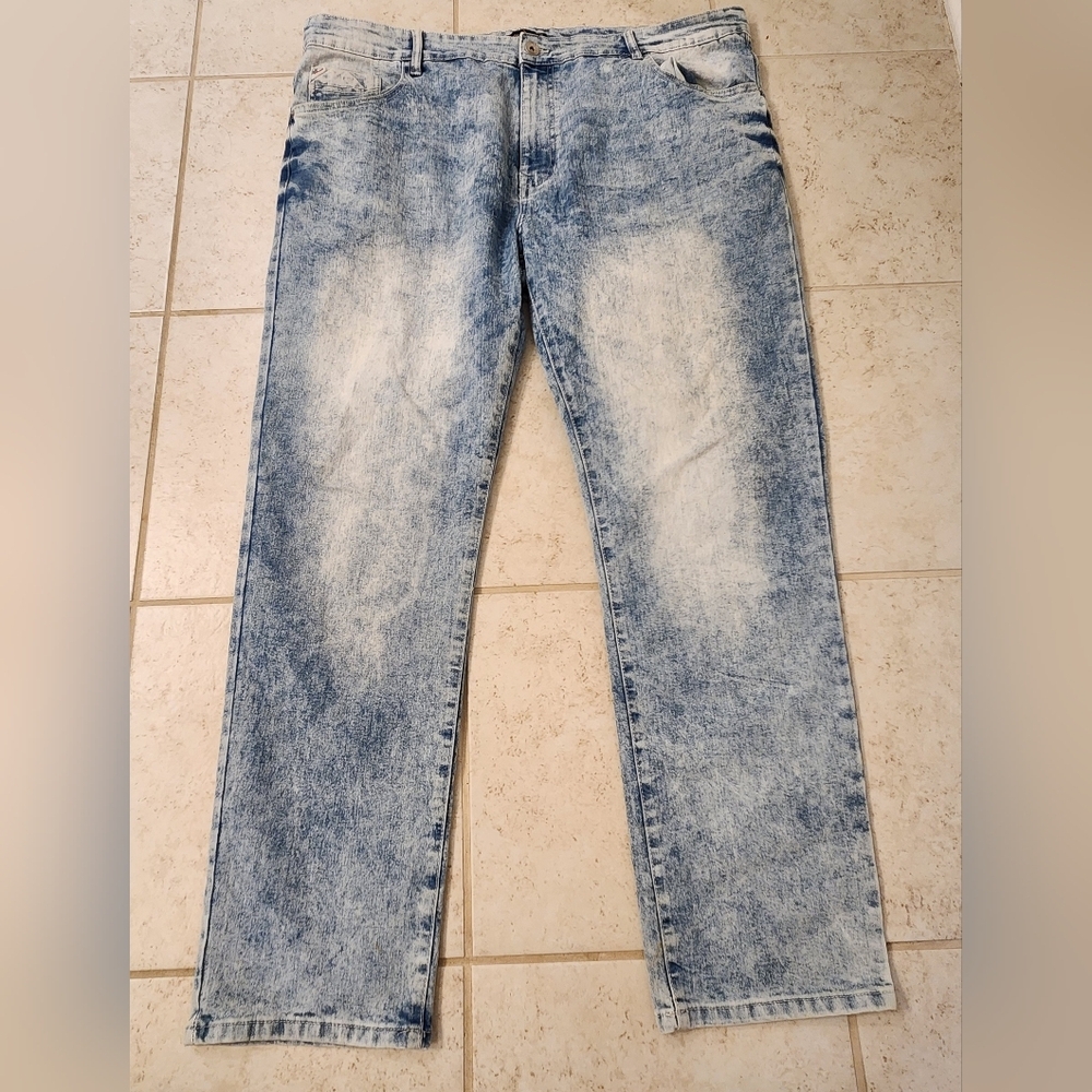 Mens Southpole Lightwash Jeans Straight Leg Size 44 Stretch‎ 44X31 Y2K #B925